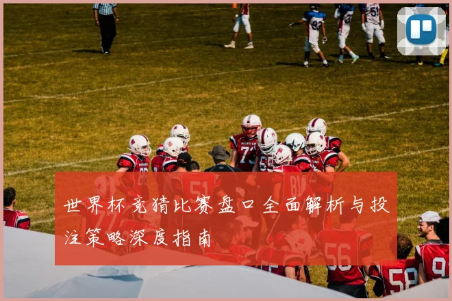 世界杯竞猜比赛盘口全面解析与投注策略深度指南
